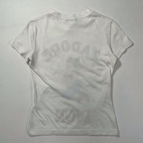 Authentic Christian Dior by Galliano Mermaid Print T-Shirt Cotton Top White 38 - Picture 4 of 4